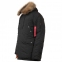 Куртка зимняя Аляска N-3B - Chameleon (Черная) 3