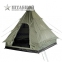 Палатка-пирамида 4-местная TIPI - Mil-tec (Оливковая) 0