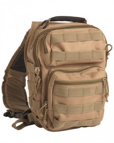 Рюкзак через плечо Assault 8,5л.- Mil-Tec (Койот)