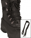 Шнурки черные, 180 см - Mil-tec