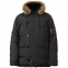 Куртка зимняя Аляска N-3B - Chameleon (Черная)
